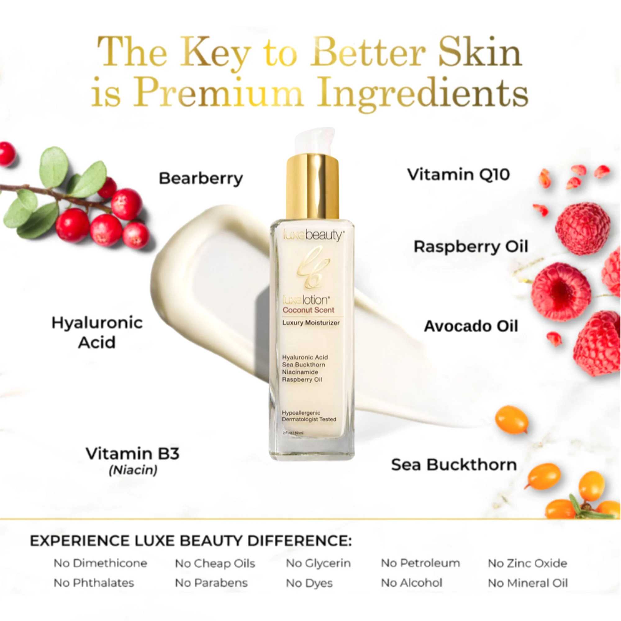 Face Moisturizer - Coconut Scent 2oz - Image 6