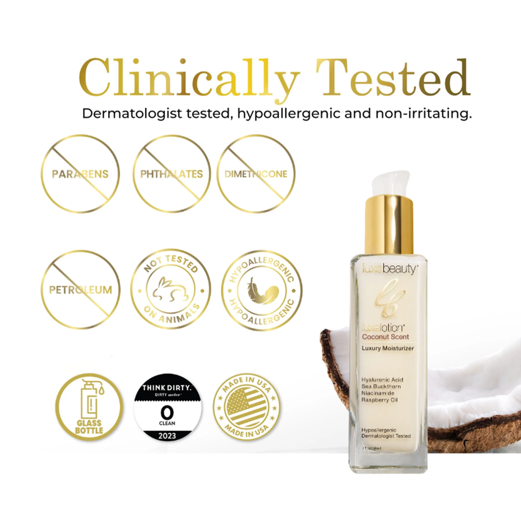 Face Moisturizer - Coconut Scent 2oz - Image 8