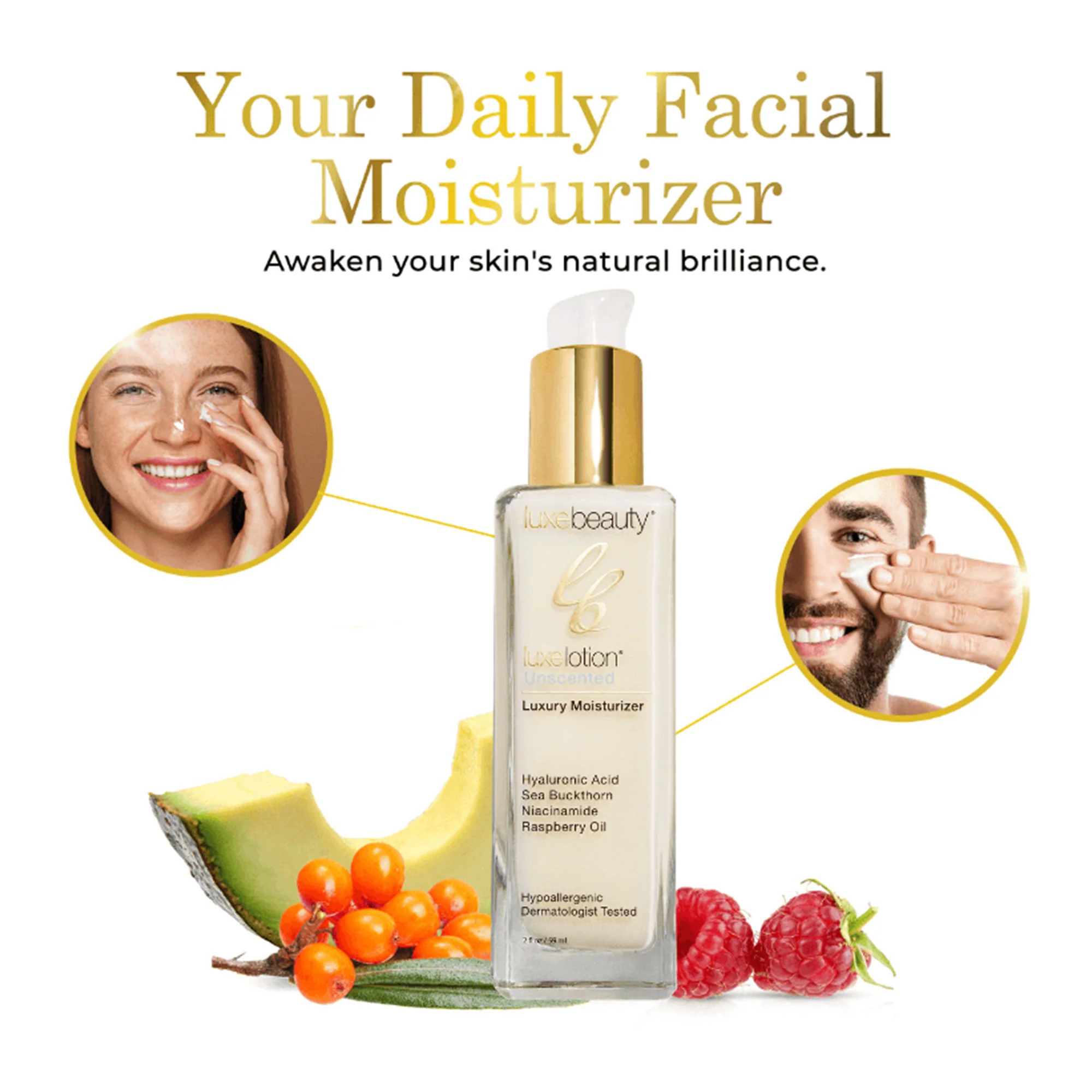 Face Moisturizer - 2 oz Unscented - Image 6