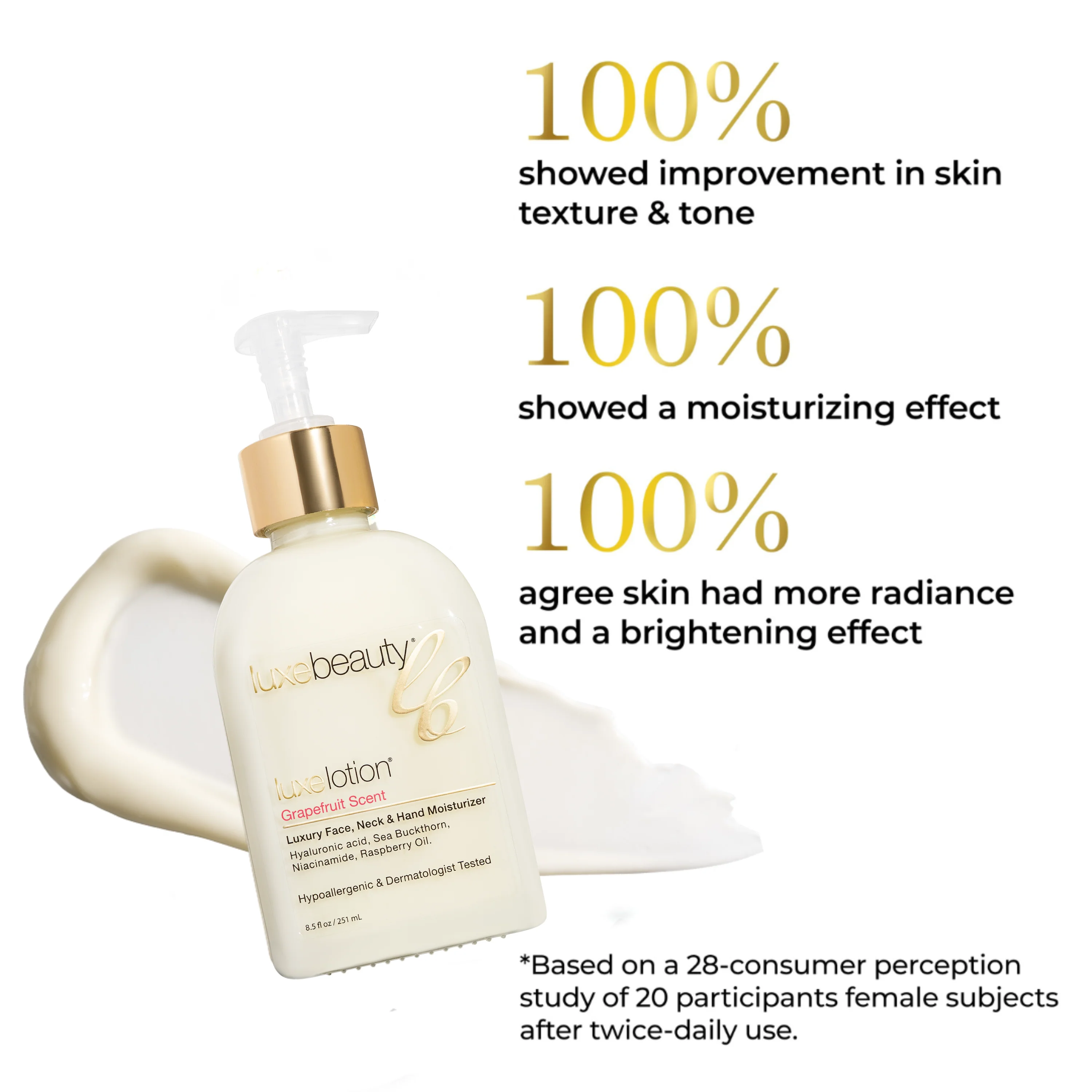 Face, Neck & Hand Moisturizer - Grapefruit Scent - Image 8