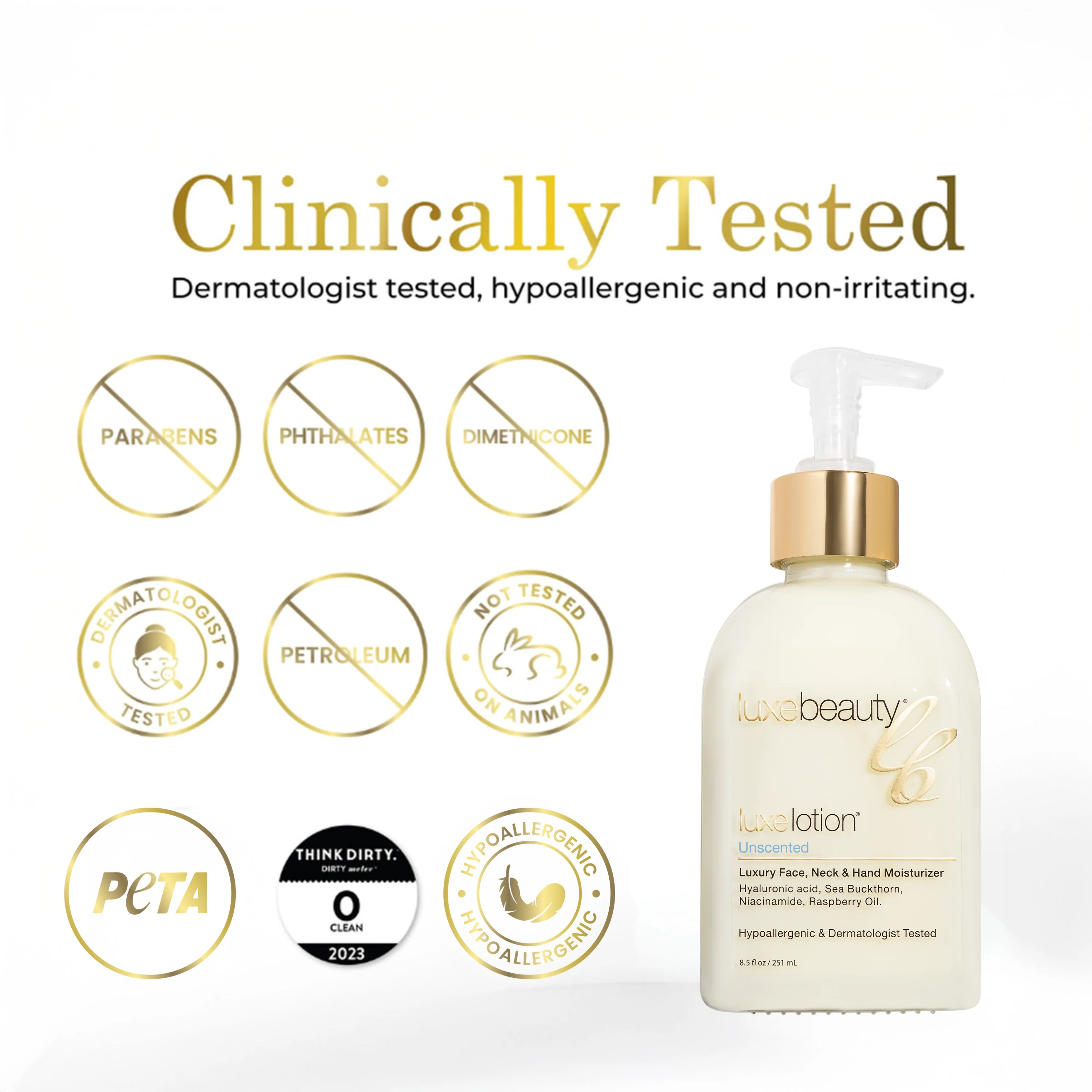 Face, Neck & Hand Moisturizer - 8.5 oz Unscented - Image 10