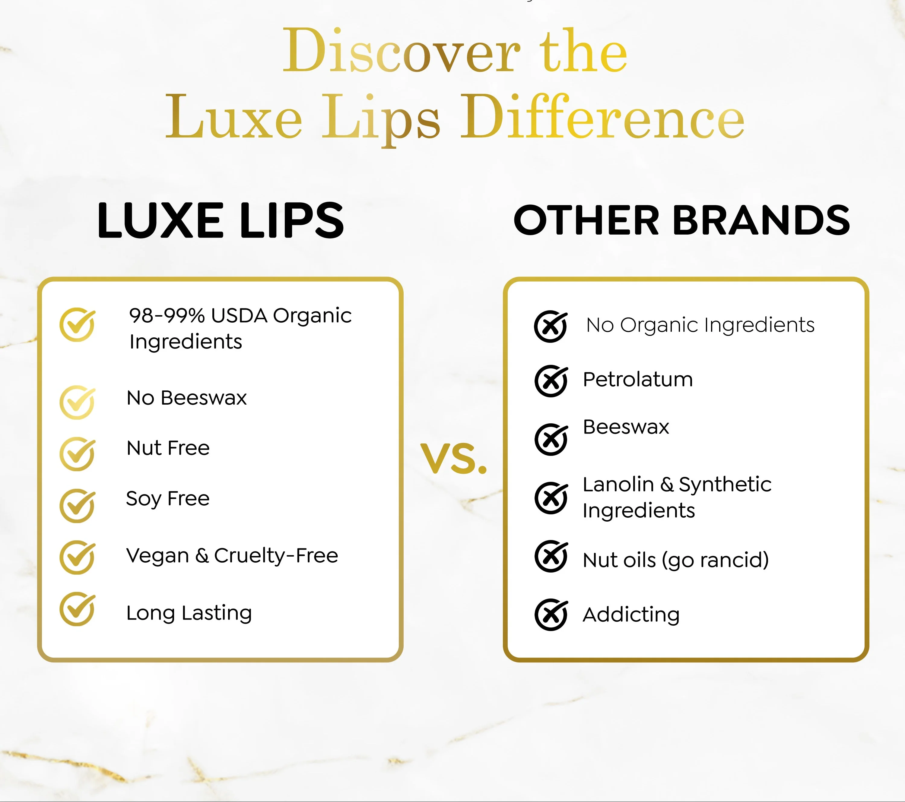 Luxe Lips 4 Pack - Grapefruit, Plain, Coconut & Lavender Scented - Image 9